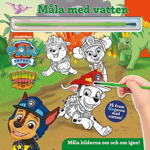 Måla med vatten - Paw Patrol Dino